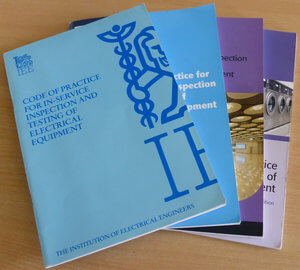 4 Editions of the IEE Code of Practice for In-Service Inspection and Testing of Electrical Equipment