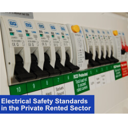 Electrical Safety Standards in the Private Rented Sector