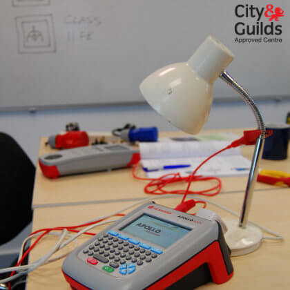 Accredited City & Guilds PAT testing course