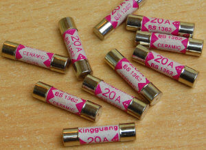 20A fuses purchased on Ebay