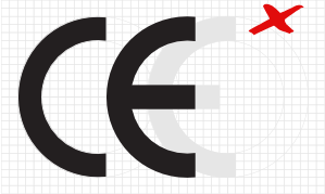 example of a fake CE mark