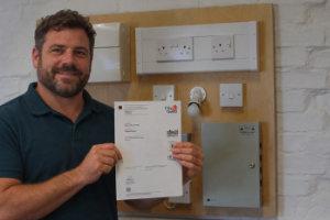 delegate with City & Guilds certificate