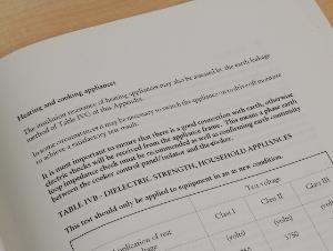 page on production tests from IEE CoP 1st edition