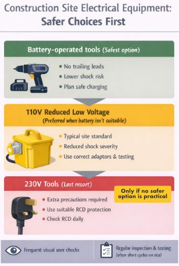Safer equipment hierarchy infographic