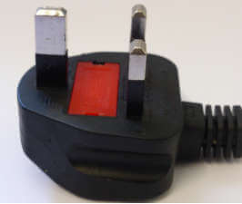 plug with sleeved earth pin