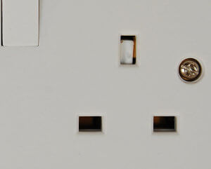 broken plastic pin stuck in socket