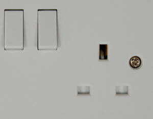 sockets shutters covering live terminals