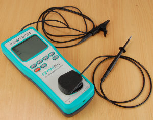 test instrument with test leads