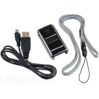 Opticon Barcode reader for Seaward PAT testers