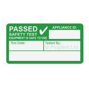 PAT Testing labels. 500 Passed