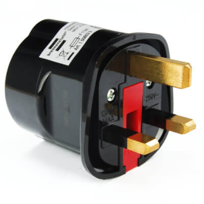 European to UK plug adaptor