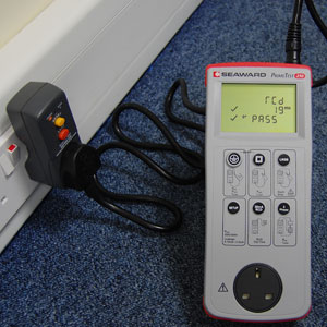 The Primetest 250 can test RCD trip times